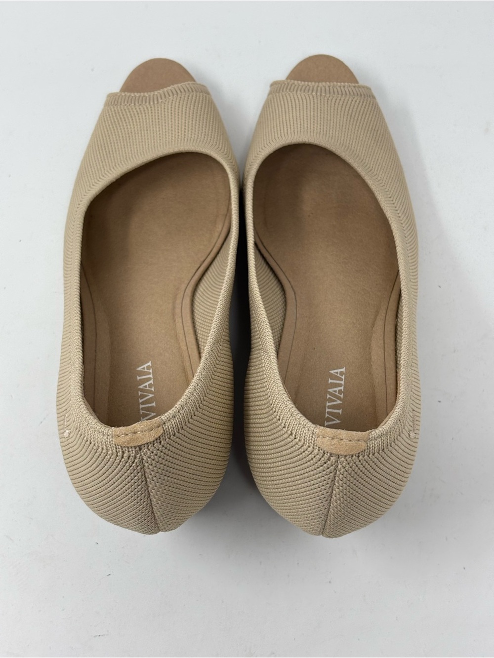 VIVAIA peep toe almond wedges Tamia size 40 (9) - Picture 6 of 14